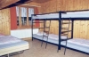 Ein Schlafzimmer mit Etagenbetten
